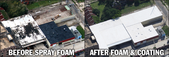 Roof Caoting Renewed Roof